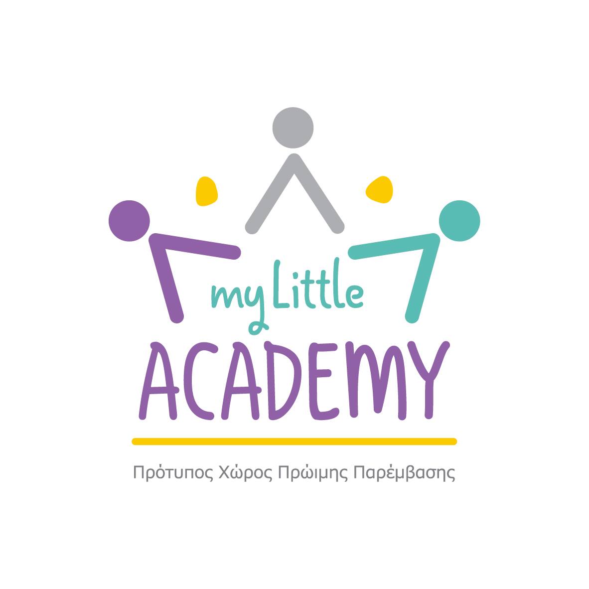 Λογότυπο του ΜY LITTLE ACADEMY, ενός νέου πρότυπου χώρου πρώιμης παιδικής παρέμβασης, στη Νέα Σμύρνη.