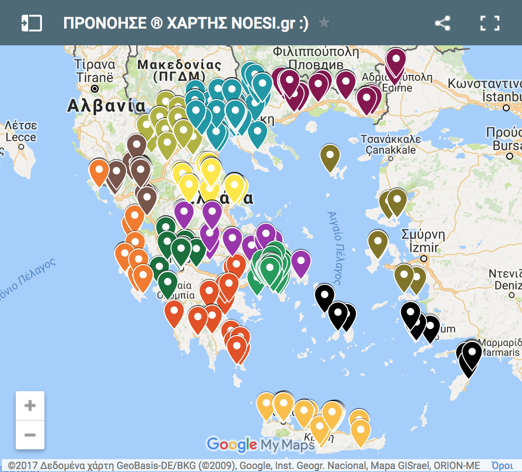 Χάρτης υπηρεσιών για μαθητές με ειδικές εκπαιδευτικές ανάγκες και άτομα με αναπηρία (ΑμεΑ) από το NOESI.gr.